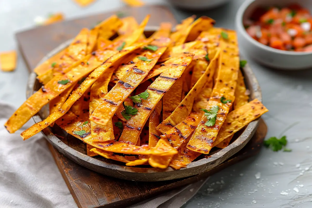 1 tortilla strips