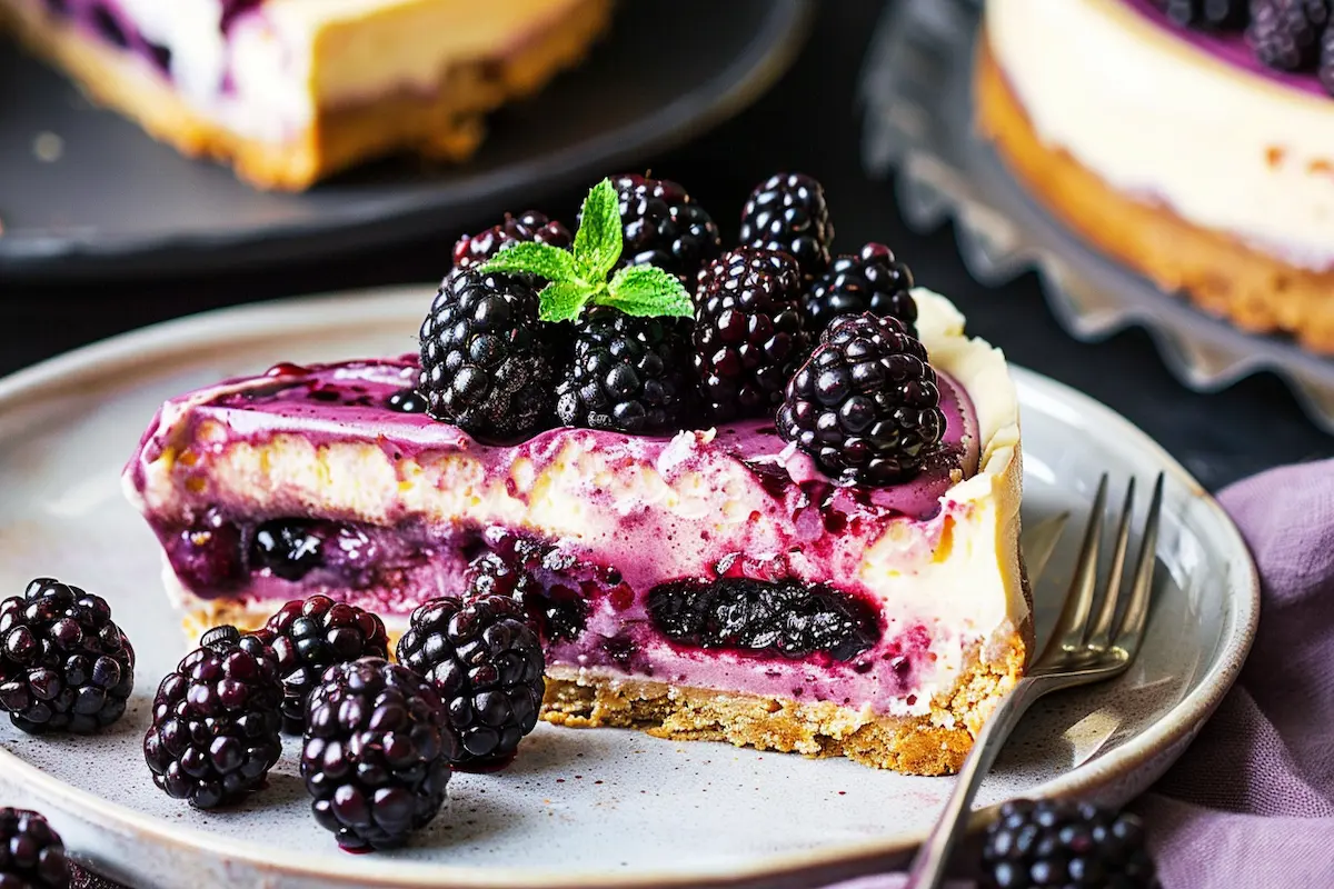 Blackberry Cheesecake recipe 2 Ultimate Guide to Making the Perfect Blackberry Cheesecake recipe