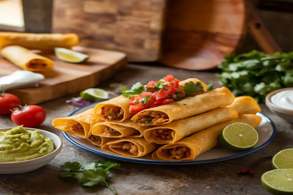 Flautas recipe