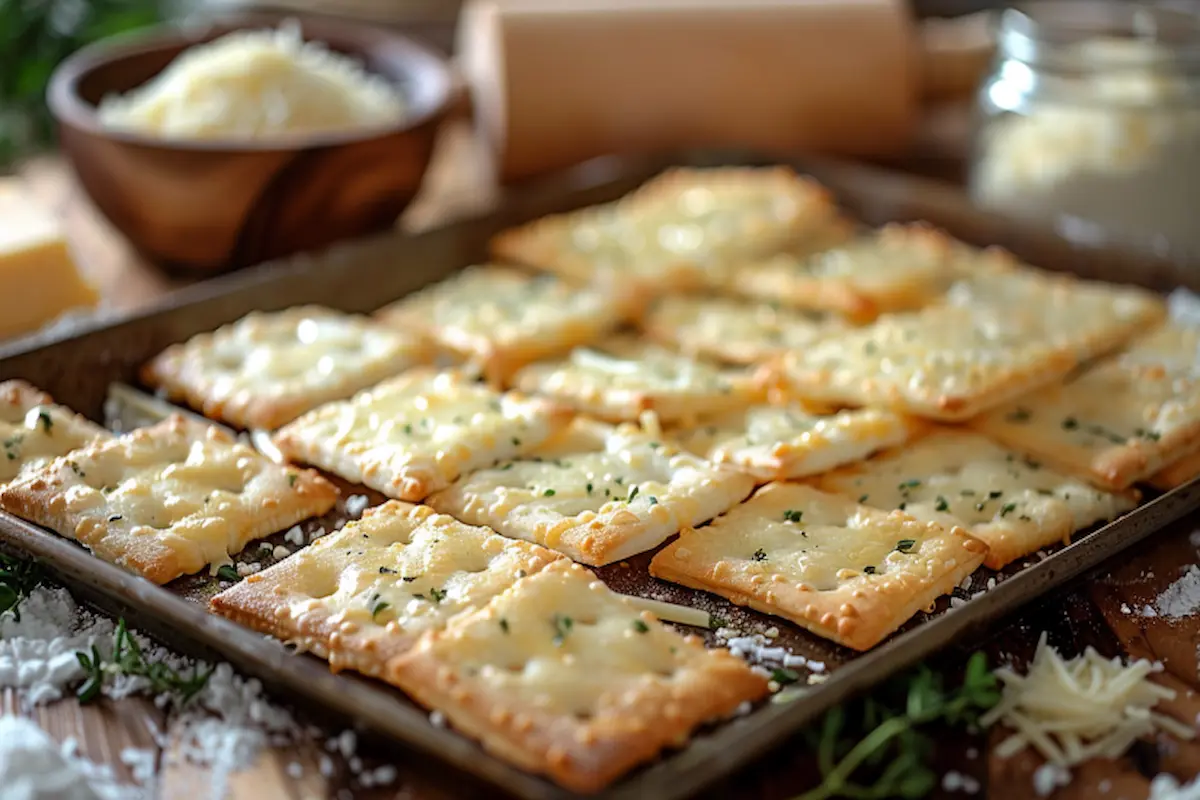Homemade-Cheese-Crackers-3-1 Homemade Cheese Crackers