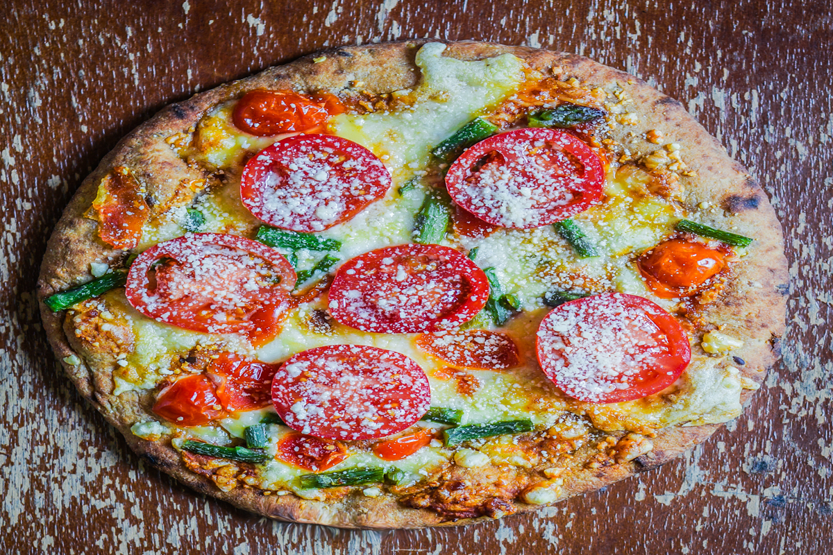 Tomato Halves Chimichurri Recipe for Pizza