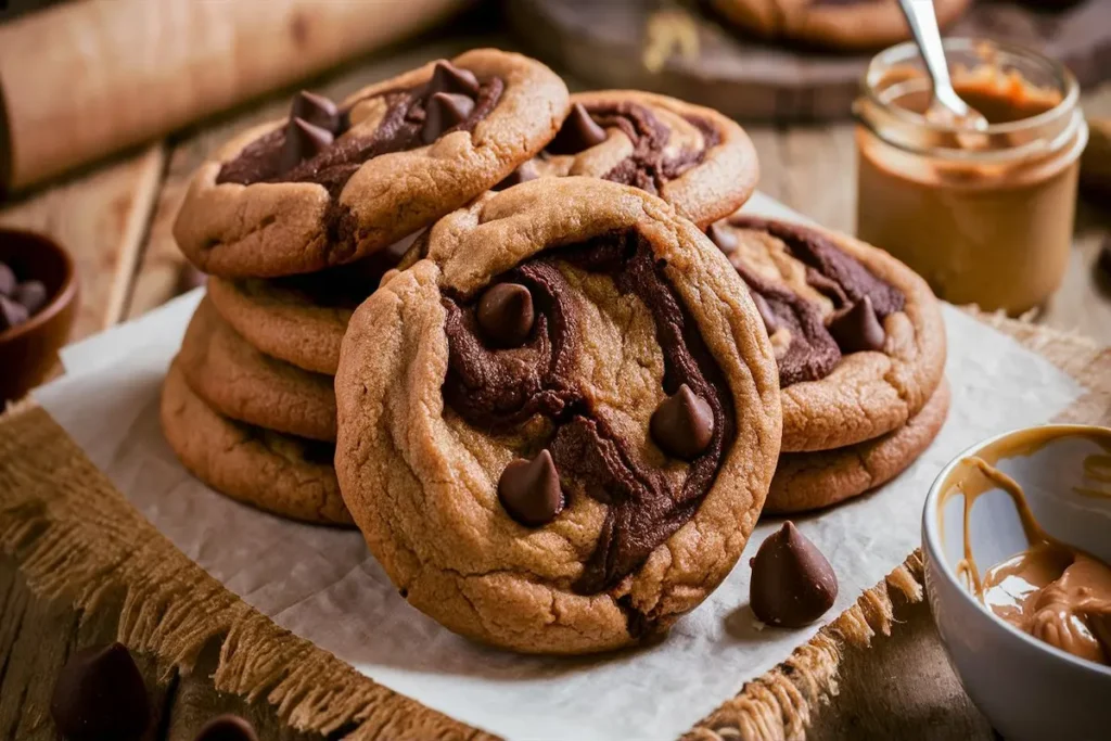 Chocolate Peanut Butter Cookies