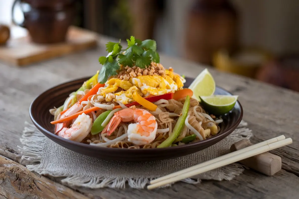 a-photo-of-a-pad-thai-dish-on-a-rustic-wooden-tabl-gBporgB1Q1-rJFq023pVPA-77OxvbbPTHCxBdkHdbfmnw Rich Pad Thai Recipes