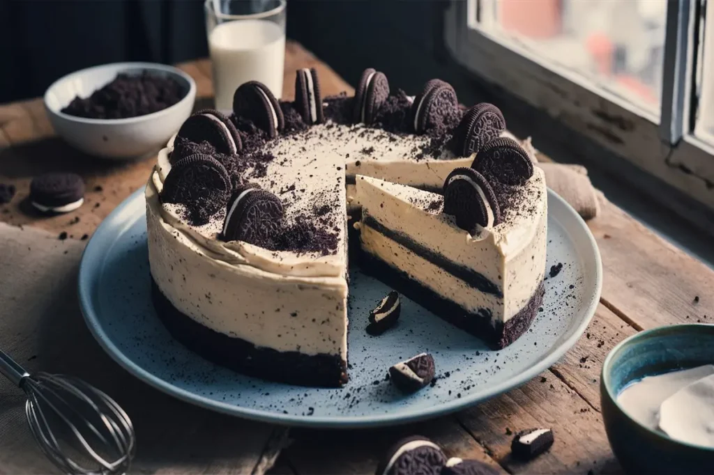 No-Bake Oreo Cheesecake