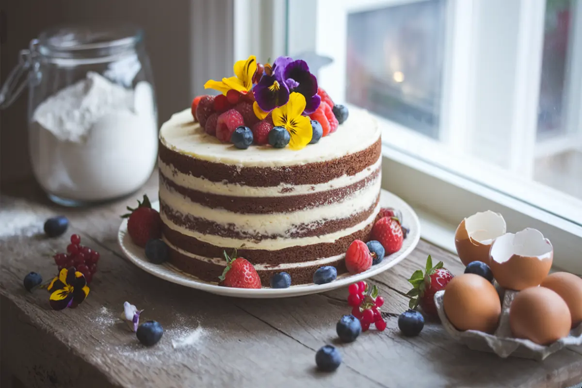 naked cake
