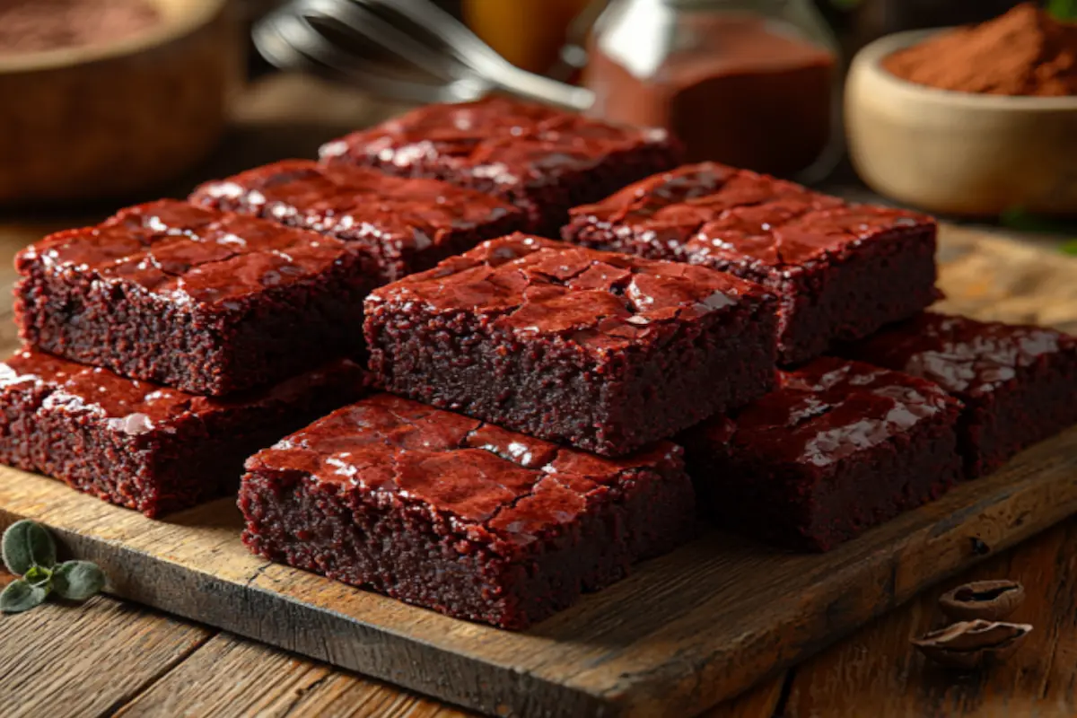 red velvet brownies recipe
