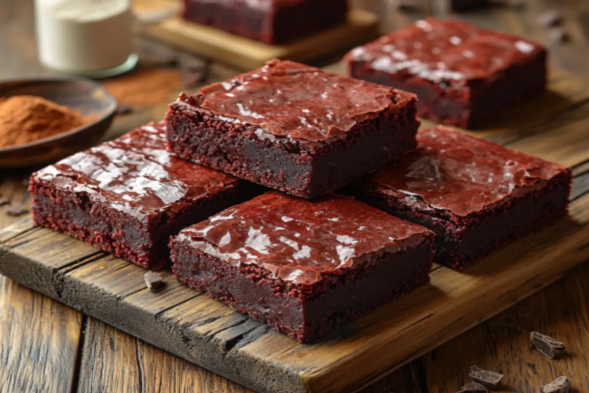 red-velvet-brownies-recipe-2 red velvet brownies recipe