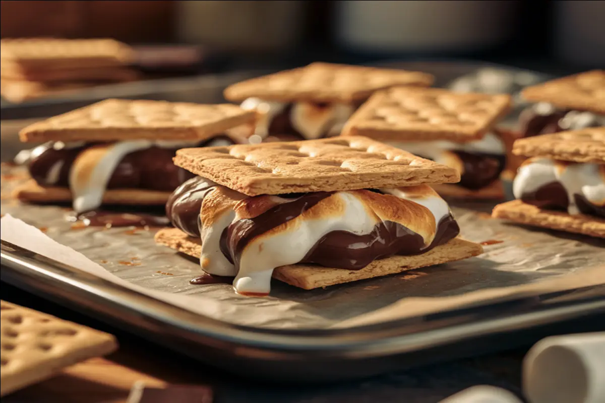 smores-in-oven-2 Smores in Oven