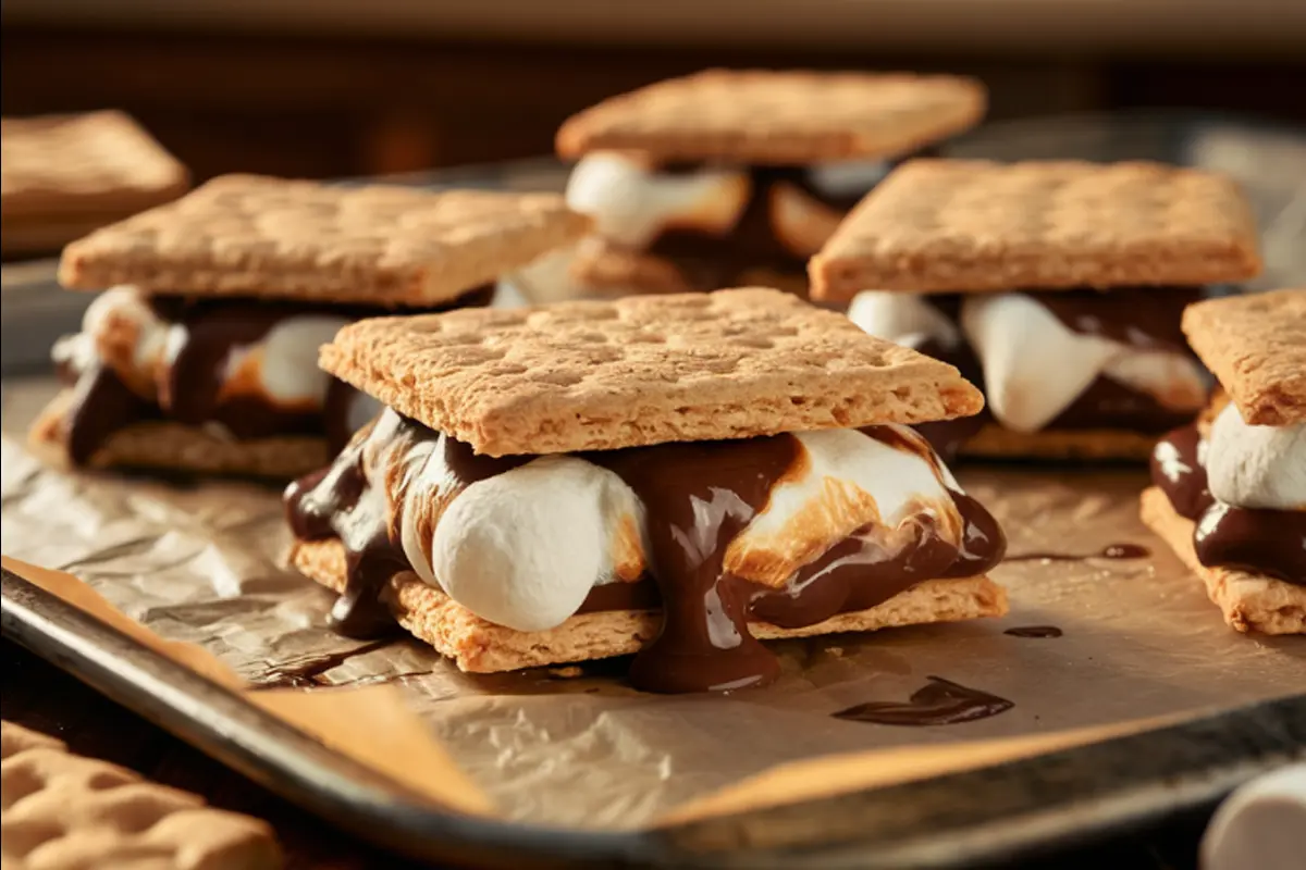 smores-in-oven-recipe Smores in Oven
