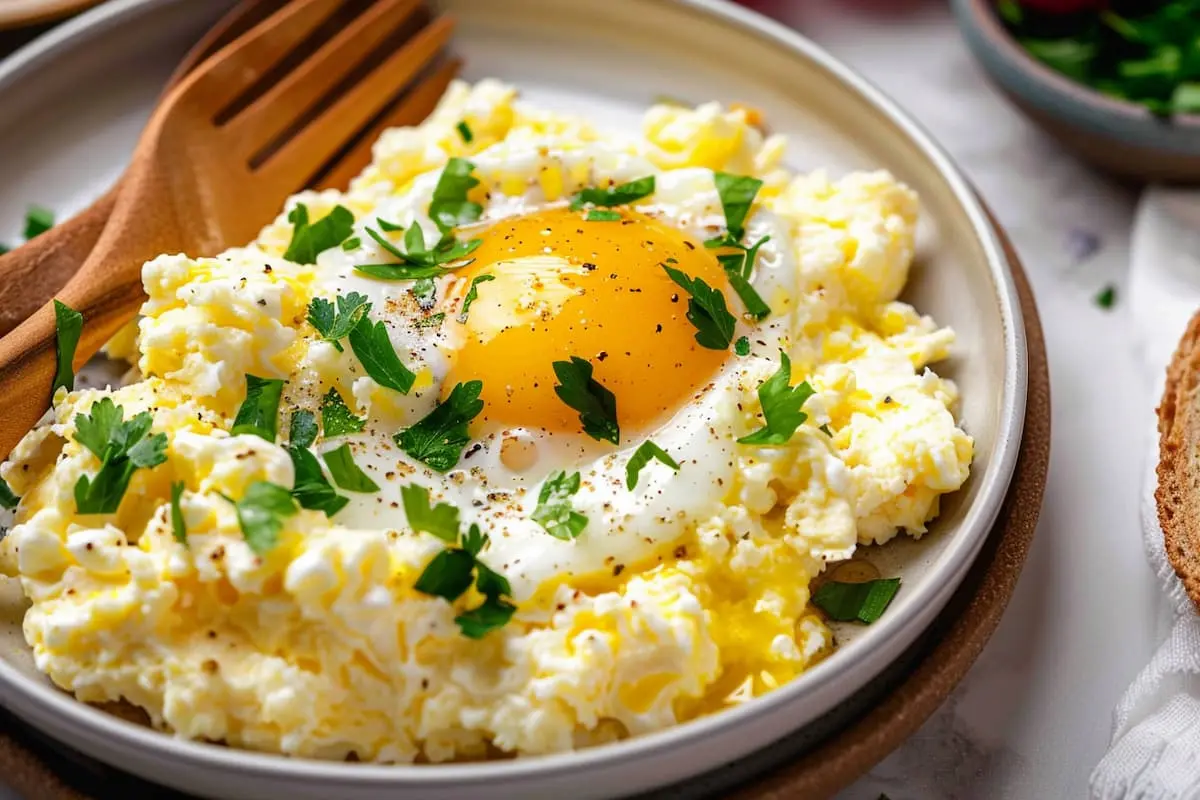 Cottage Cheese and Eggs
