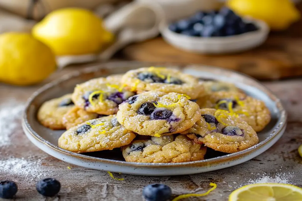 1 Lemon Blueberry Cookies Recipe