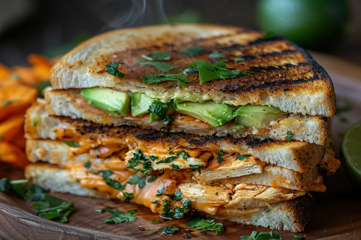 2 Chipotle Chicken Avocado Melt
