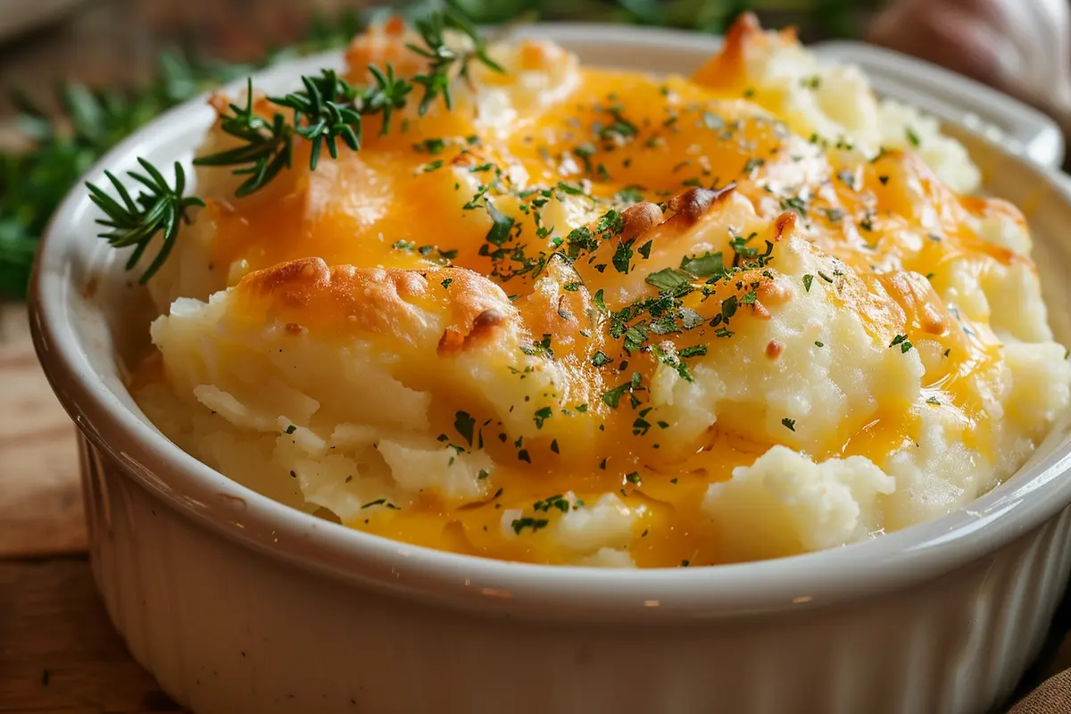 Cheesy Mashed Potatoes