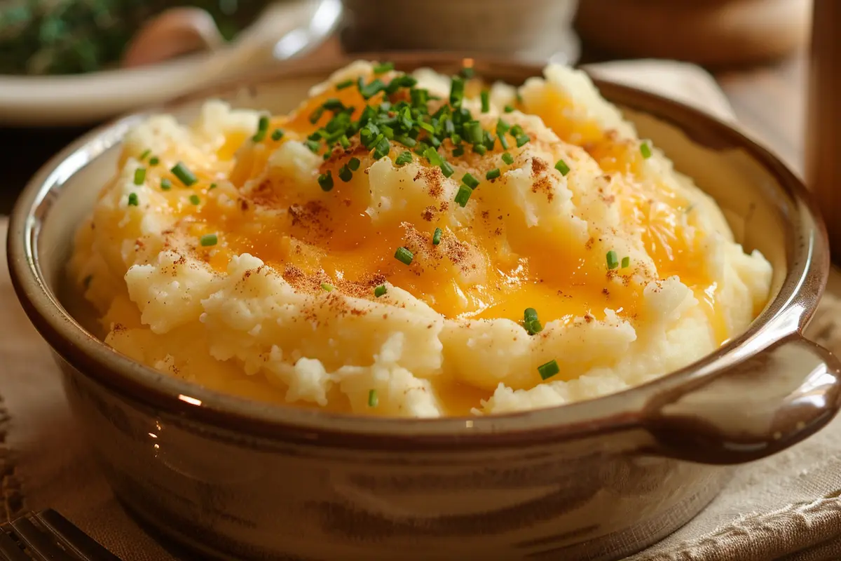 Cheesy Mashed Potatoes