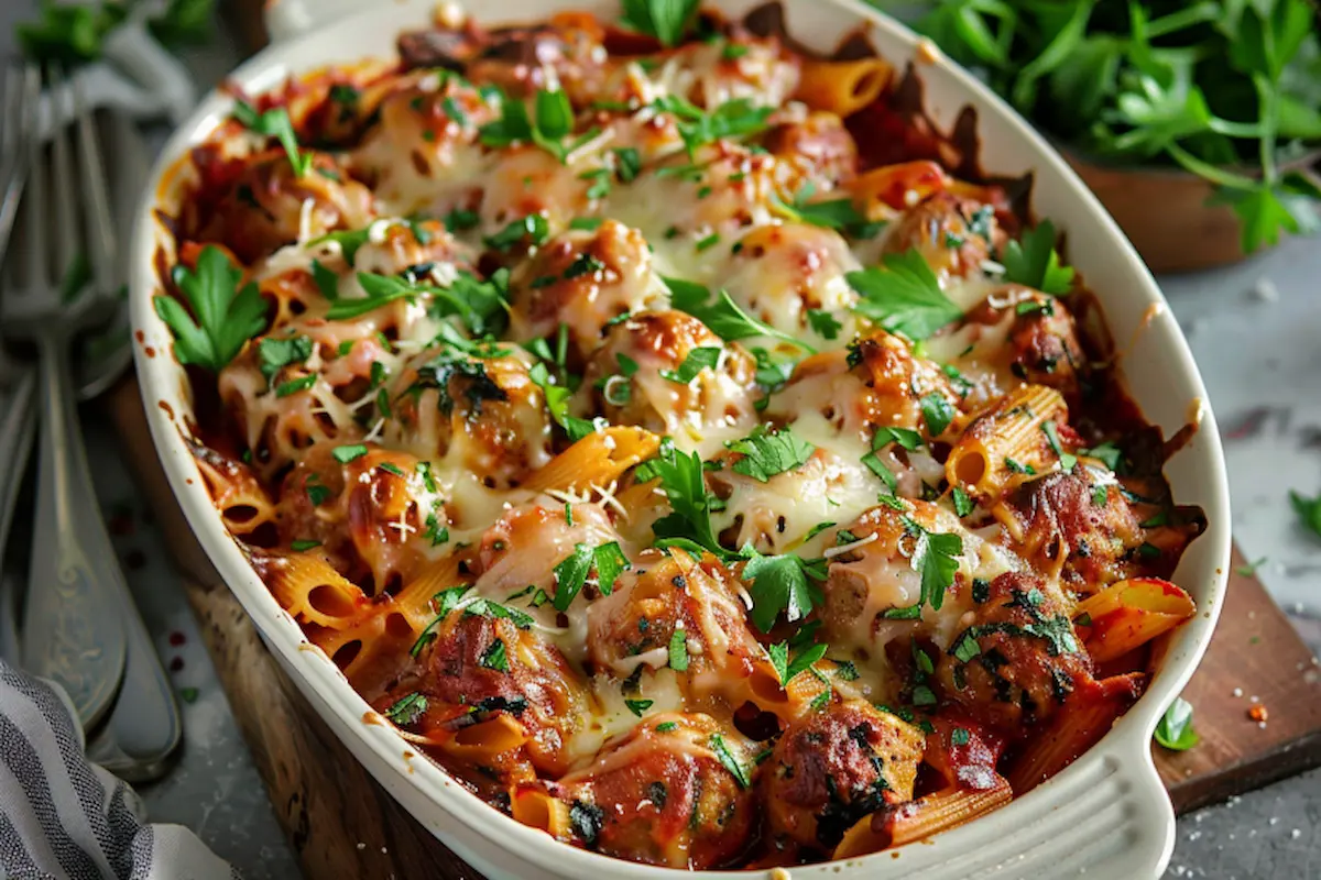 Dump-and-Bake-Meatball-Casserole-1 (1) Dump and Bake Meatball Casserole Recipe