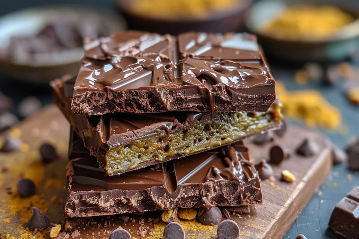 What is Dubai chocolate bar made of