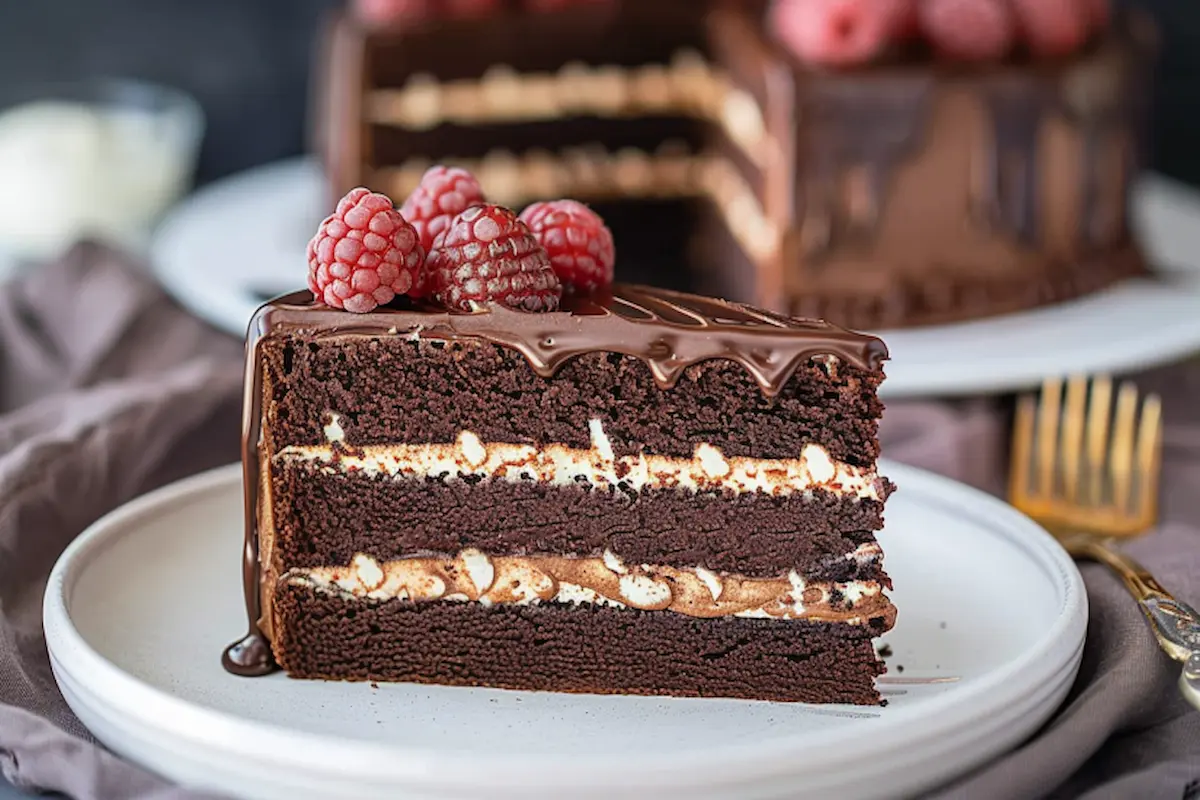 What-is-a-tuxedo-cake-made-of-1 (1) What are the layers in a Costco tuxedo cake