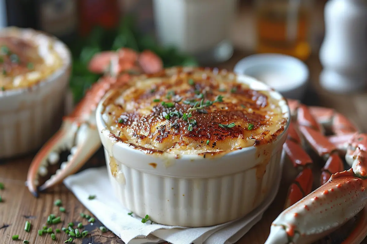 crab brulee recipe