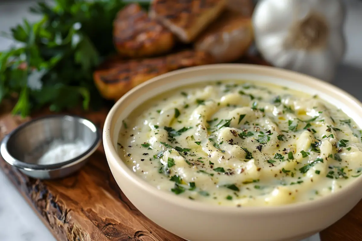 creamy-garlic-sauce-4 (1) creamy garlic sauce recipe