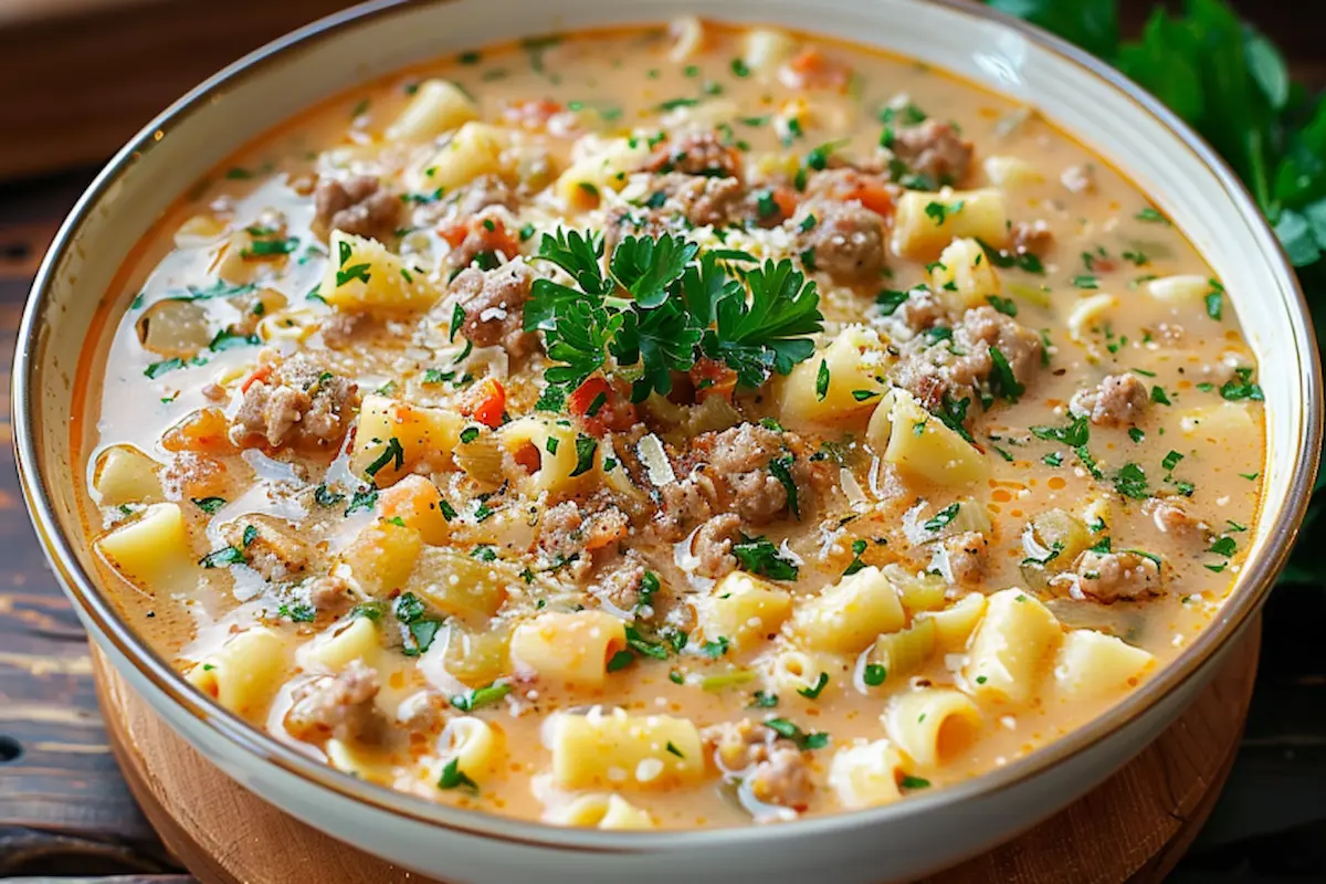 creamy-parmesan-italian-sausage-soup-2 (1) creamy parmesan italian sausage soup
