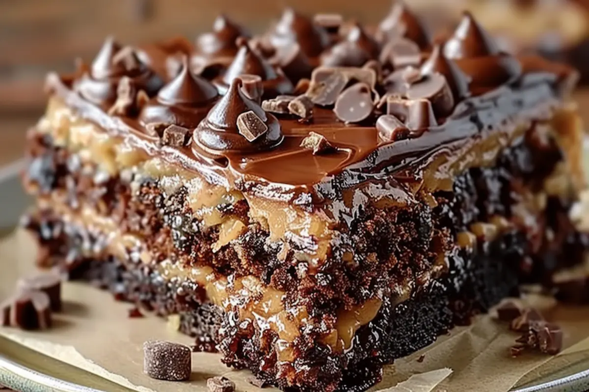german-chocolate-poke-cake-2 (1) german chocolate poke cake
