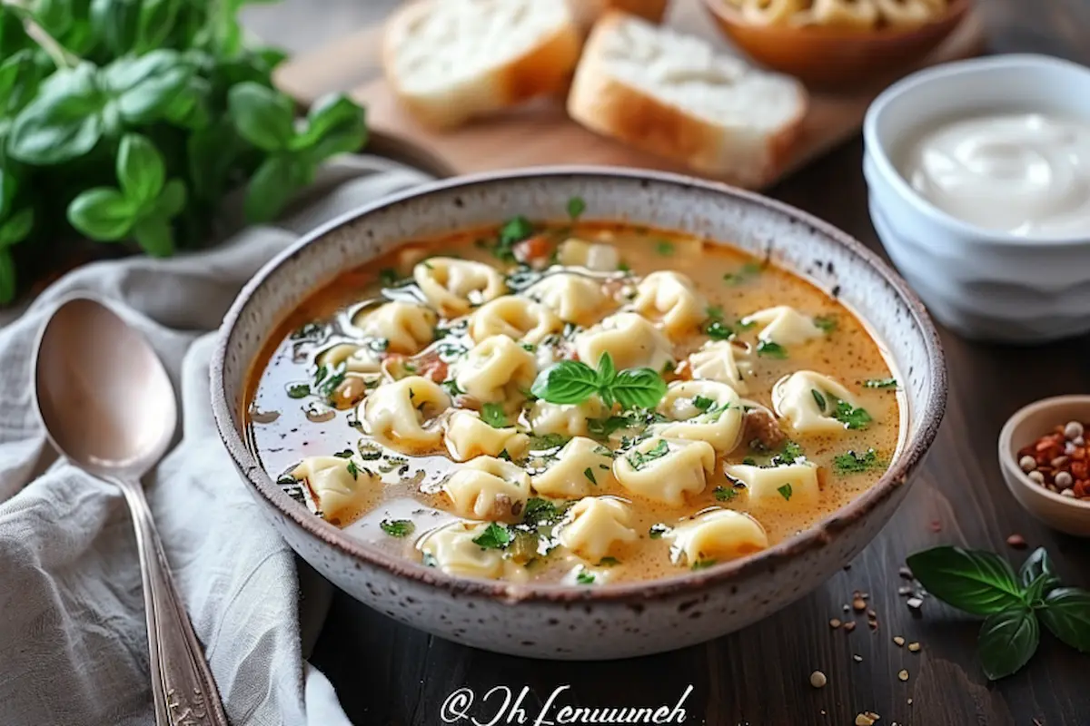 instant-pot-tortellini-soup-half-4 (1) instant pot tortellini soup 1/2 and half