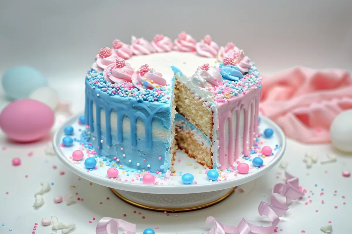 tzaghough_create_a_realistic_image_about_this_recipe__Gender_Re_3317d97e-9a96-4ea7-bd7c-ac142f0d45e3 gender reveal cake