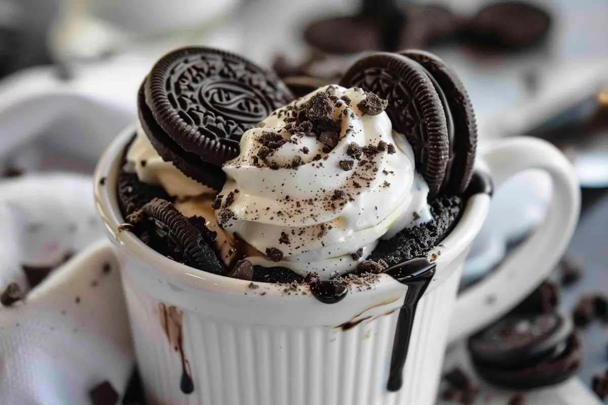 Oreo Mug Cake
