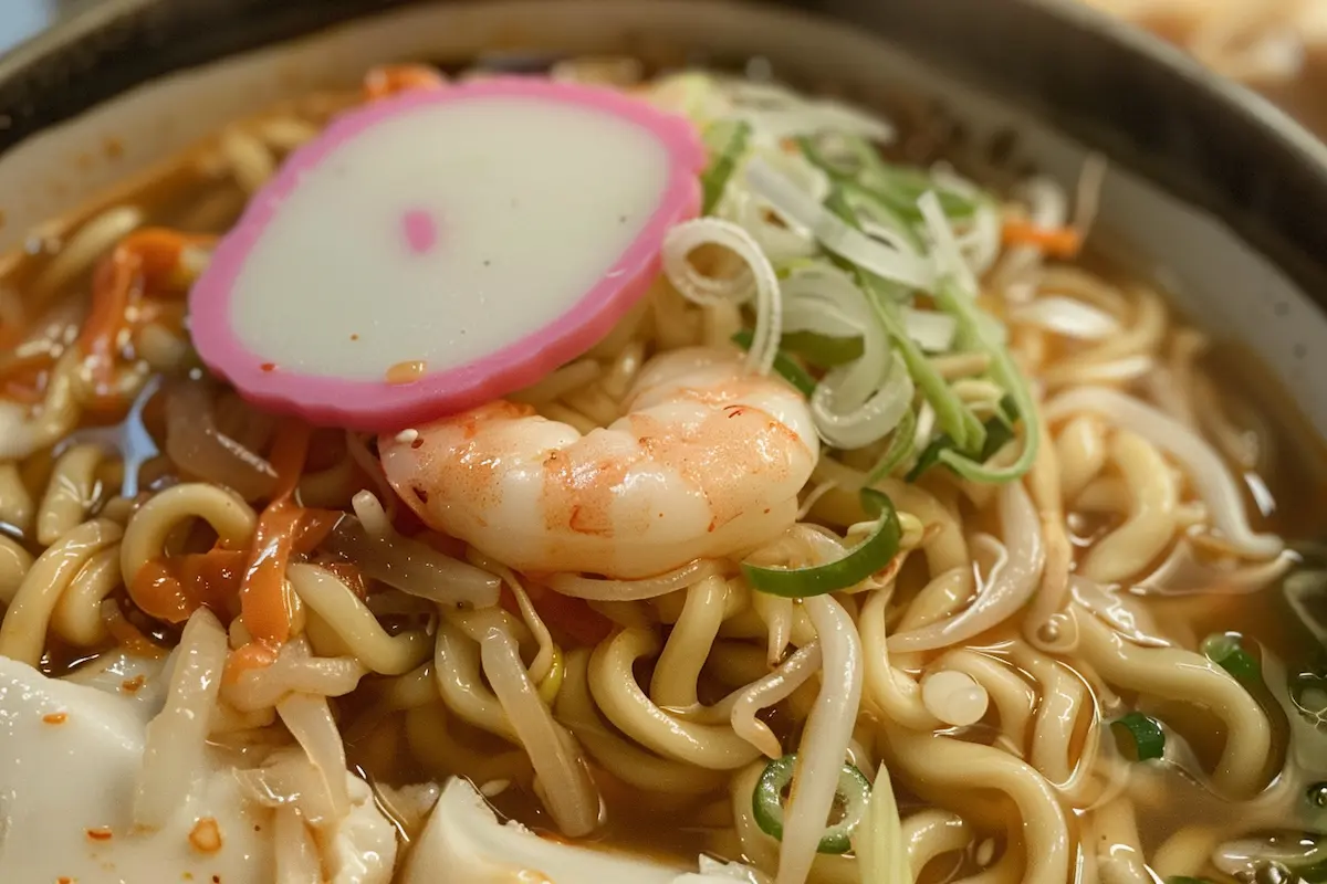 tzaghough_create_a_realistic_image_about_this_recipe__Pink_and__9c91e6a9-b8a8-4120-8e20-6faf9ce0a1bb pink and white thing in ramen