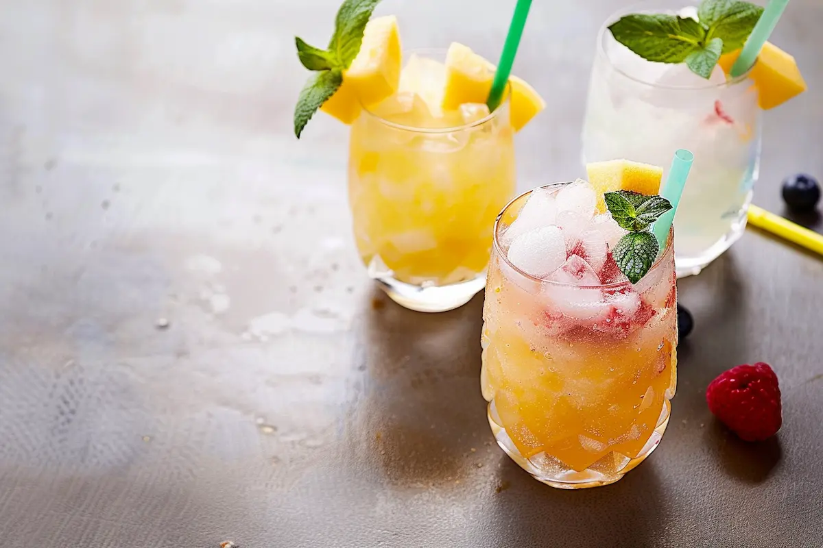 protein drink slushie