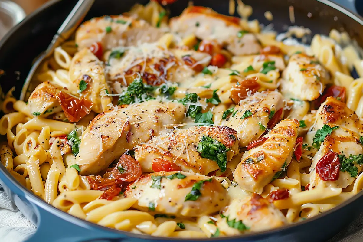 Marry Me Chicken Pasta