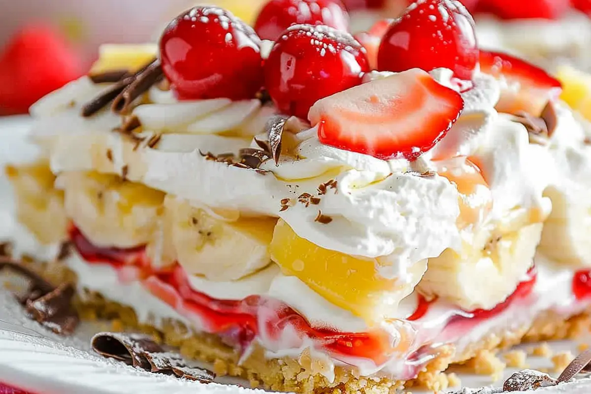 Banana Split Cake