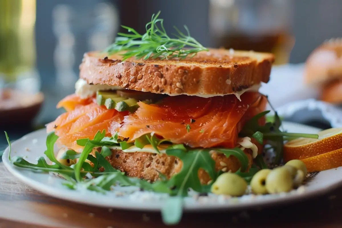 xs8859_create_a_realistic_image_about_this_recipe__salmon_sandw_20cb4008-c738-4afa-803d-d428277c13c4 salmon sandwich